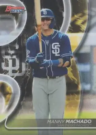2020 Bowman's Best #15 - Manny Machado - San Diego Padres
