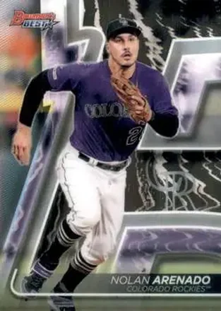 2020 Bowman's Best #18 - Nolan Arenado - Colorado Rockies