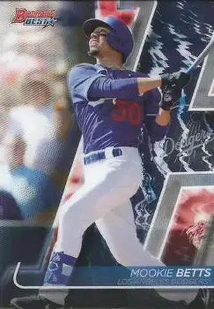 2020 Bowman's Best #20 - Mookie Betts - Los Angeles Dodgers