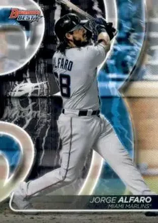 2020 Bowman's Best #24 - Jorge Alfaro - Miami Marlins