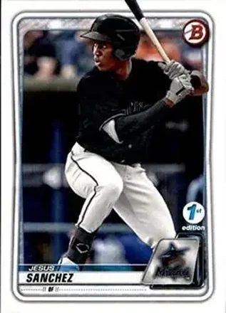 2020 Bowman 1st Edition #BFE-11 - Jesús Sánchez - Miami Marlins