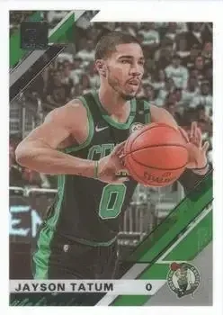 2019-20 Clearly Donruss #2 Jayson Tatum