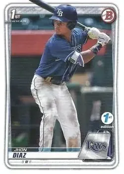 2020 Bowman 1st Edition feature card