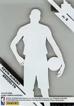 Back of Kevin Durant