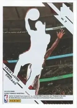 Back of Zach LaVine