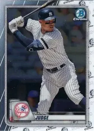 2020 Bowman Chrome #13 - Aaron Judge - New York Yankees