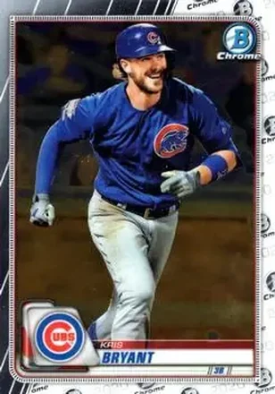 2020 Bowman Chrome #18 - Kris Bryant - Chicago Cubs