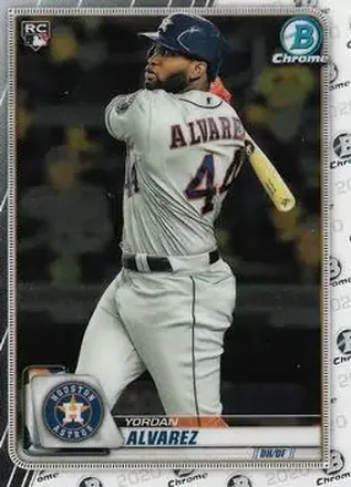 2020 Bowman Chrome #25 - Yordan Alvarez - Houston Astros