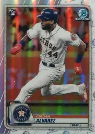 2020 Bowman Chrome #25b - Yordan Alvarez - Houston Astros