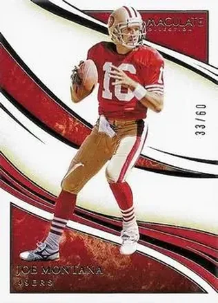 2020 Panini Immaculate Collection #29 - Joe Montana - San Francisco 49ers