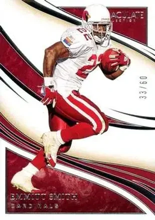 2020 Panini Immaculate Collection #75 - Emmitt Smith - Arizona Cardinals