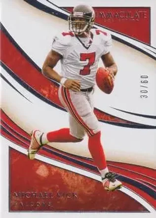 2020 Panini Immaculate Collection #82 - Michael Vick - Atlanta Falcons