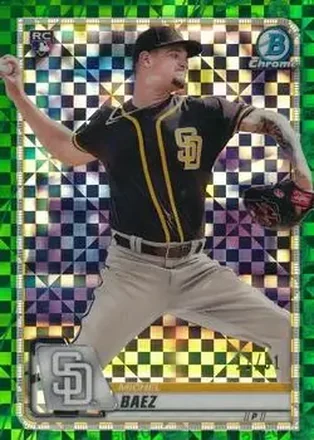 2020 Bowman Chrome X #51 - Michel Baez - San Diego Padres