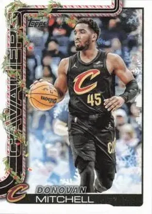 2025-26 Topps Holiday #H63 - Donovan Mitchell - Cleveland Cavaliers 2025-26 Topps Holiday #H63 - Donovan Mitchell - Cleveland Cavaliers