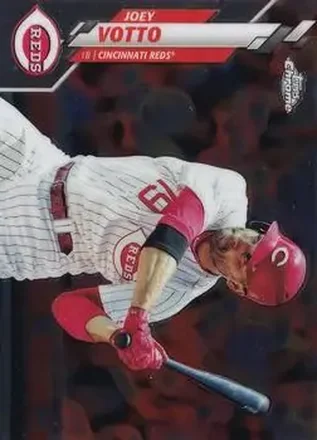2020 Topps Chrome #9 - Joey Votto - Cincinnati Reds