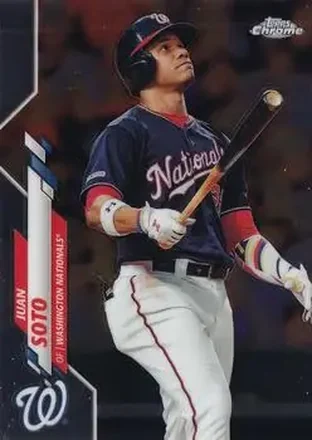 2020 Topps Chrome #12 - Juan Soto - Washington Nationals