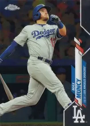 2020 Topps Chrome #13 - Max Muncy - Los Angeles Dodgers