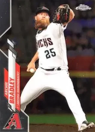 2020 Topps Chrome #14 - Archie Bradley - Arizona Diamondbacks