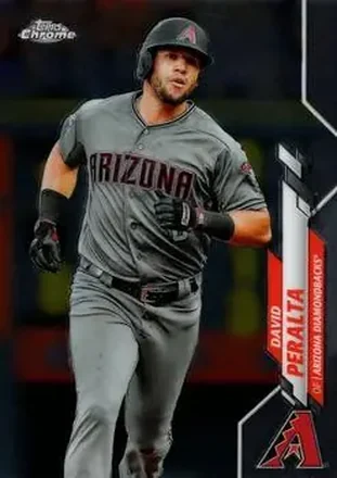 2020 Topps Chrome #15 - David Peralta - Arizona Diamondbacks