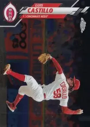 2020 Topps Chrome #16 - Luis Castillo - Cincinnati Reds