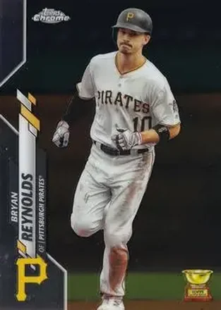 2020 Topps Chrome #17 - Bryan Reynolds - Pittsburgh Pirates