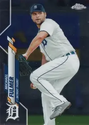 2020 Topps Chrome #18 - Michael Fulmer - Detroit Tigers