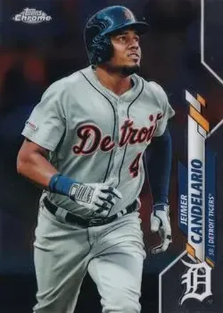2020 Topps Chrome #19 - Jeimer Candelario - Detroit Tigers