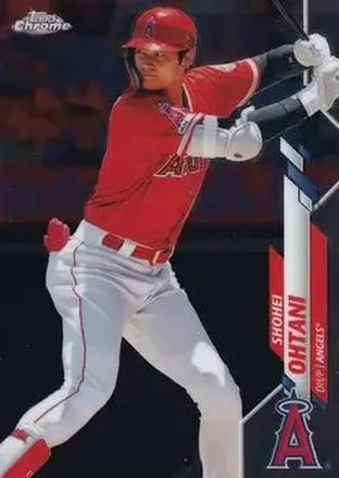 2020 Topps Chrome #21 - Shohei Ohtani - Los Angeles Angels
