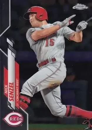 2020 Topps Chrome #24 - Nick Senzel - Cincinnati Reds
