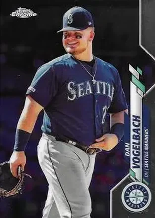 2020 Topps Chrome #30 - Dan Vogelbach - Seattle Mariners