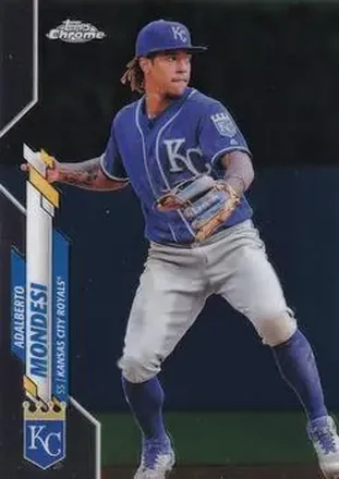 2020 Topps Chrome #31 - Adalberto Mondesi - Kansas City Royals