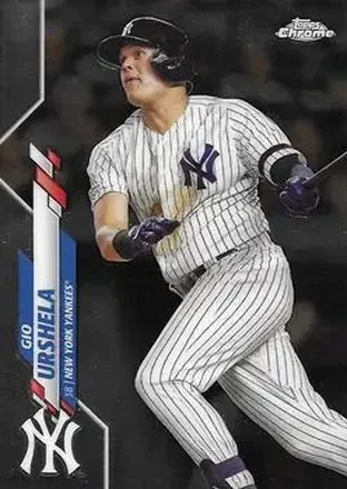 2020 Topps Chrome #34 - Gio Urshela - New York Yankees
