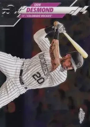 2020 Topps Chrome #36 - Ian Desmond - Colorado Rockies