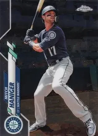 2020 Topps Chrome #37 - Mitch Haniger - Seattle Mariners
