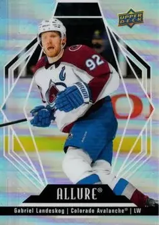 2022-23 Upper Deck Allure #27 - Gabriel Landeskog - Colorado Avalanche