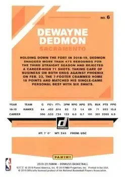 Back of Dewayne Dedmon