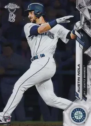 2020 Topps Chrome Ben Baller Edition #11 - Austin Nola - Seattle Mariners