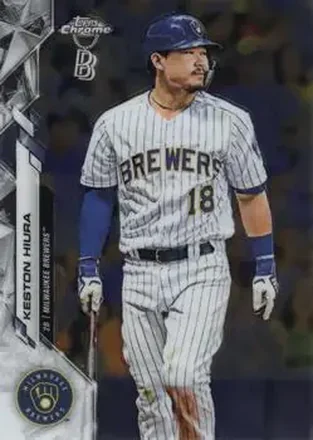 2020 Topps Chrome Ben Baller Edition #25 - Keston Hiura - Milwaukee Brewers