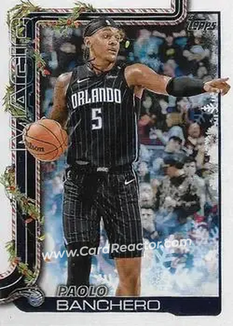 2025-26 Topps Holiday #H68 - Paolo Banchero - Orlando Magic - Front