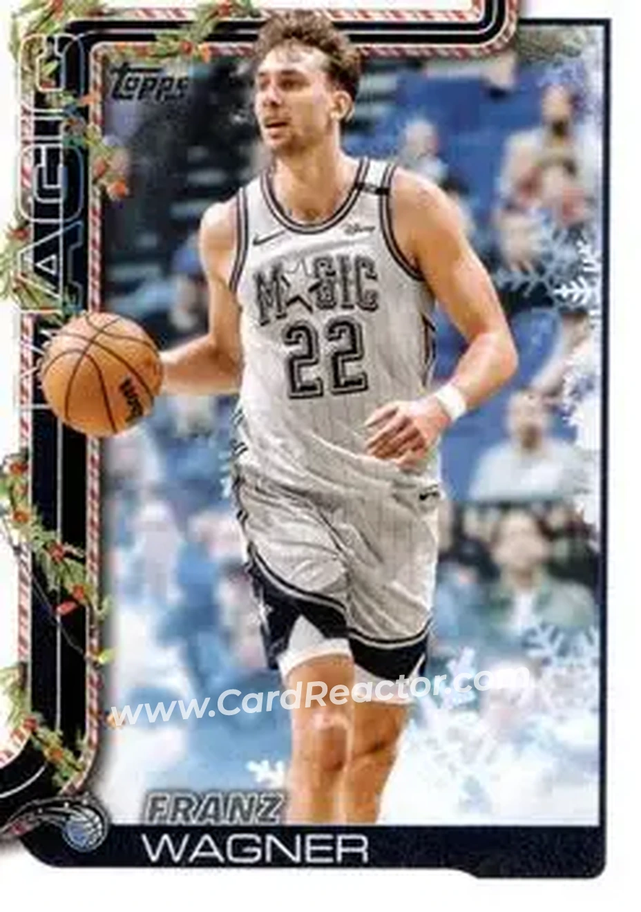 2025-26 Topps Holiday #H69 - Franz Wagner - Orlando Magic - Front