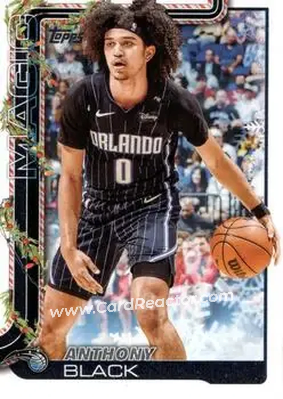 2025-26 Topps Holiday #H70 - Anthony Black - Orlando Magic - Front