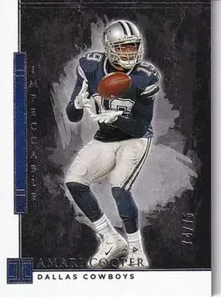 2020 Panini Impeccable #27 - Amari Cooper - Dallas Cowboys