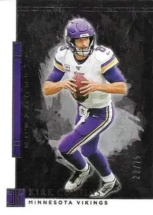 2020 Panini Impeccable #61 - Kirk Cousins - Minnesota Vikings