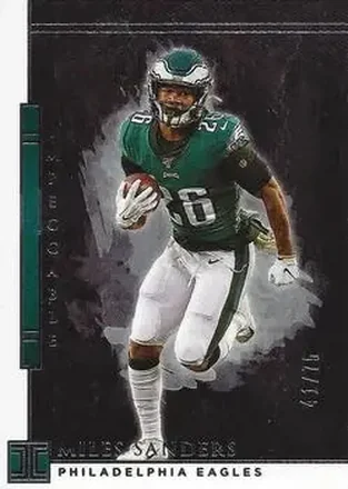 2020 Panini Impeccable #79 - Miles Sanders - Philadelphia Eagles