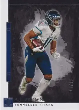 2020 Panini Impeccable #95 - A.J. Brown - Tennessee Titans