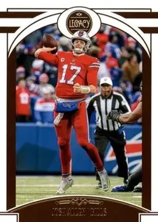 2020 Panini Legacy #4 - Josh Allen - Buffalo Bills