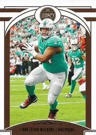 2020 Panini Legacy #10 - Christian Wilkins - Miami Dolphins