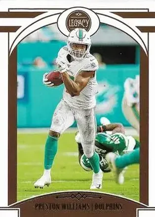 2020 Panini Legacy #11 - Preston Williams - Miami Dolphins