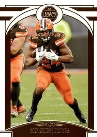 2020 Panini Legacy #20 - Nick Chubb - Cleveland Browns