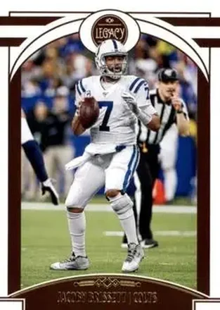 2020 Panini Legacy #30 - Jacoby Brissett - Indianapolis Colts